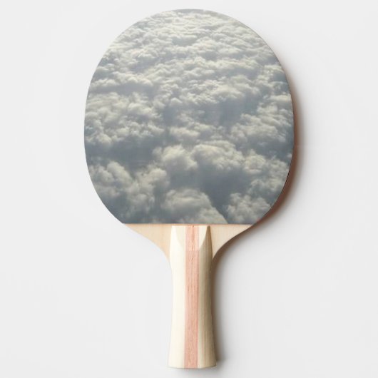 RAQUETTE DE PING PONG NUAGES DE FLUFFE BLANC (Devant)