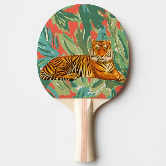 Raquette De Ping Pong Nuits de Tiger (Devant)