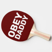 RAQUETTE DE PING PONG OBEY DADDY PING PONG PADD ; ES (Côté)