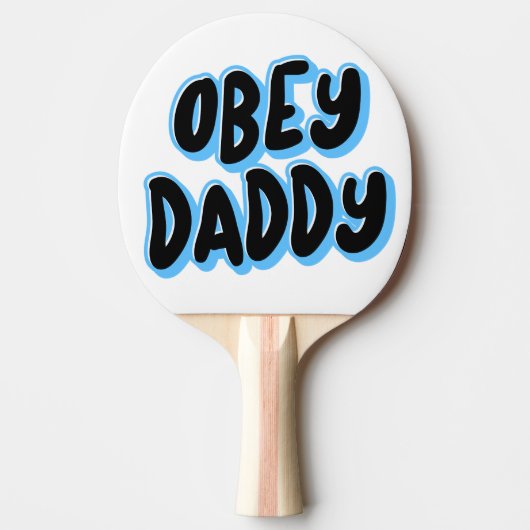 RAQUETTE DE PING PONG OBEY DADDY PING PONG PADDLE (Devant)