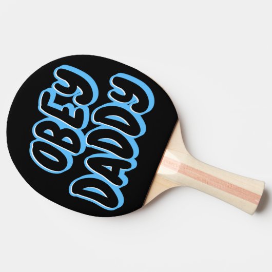 RAQUETTE DE PING PONG OBEY DADDY PING PONG PADDLE (Côté)