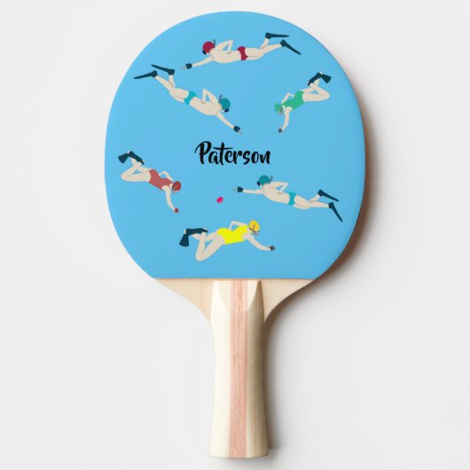 Raquette De Ping Pong Octopush (Devant)