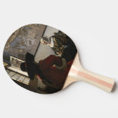 Raquette De Ping Pong Officier et fille riante (Côté)