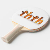 Raquette De Ping Pong Oh mon Dieu ! (Devant Angle)