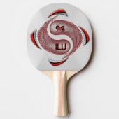Raquette De Ping Pong Oh mon Dieu ! (Dos)