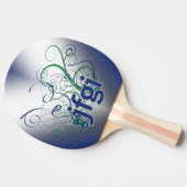 Raquette De Ping Pong Oh mon Dieu ! (Côté)