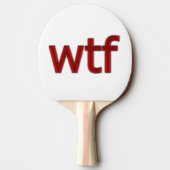 Raquette De Ping Pong Oh mon Dieu ! (Dos)