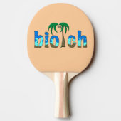 Raquette De Ping Pong Oh mon Dieu ! (Dos)