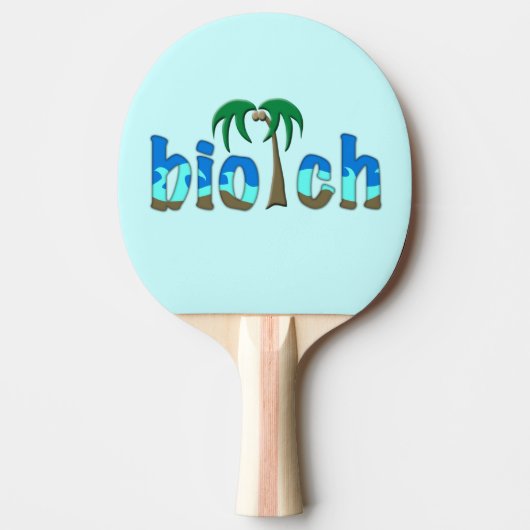 Raquette De Ping Pong Oh mon Dieu ! (Devant)
