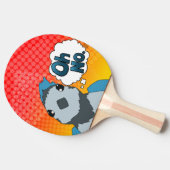 Raquette De Ping Pong Oh, pas d'oiseau (Côté)