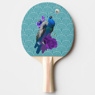 Raquette De Ping Pong Oiseau exotique