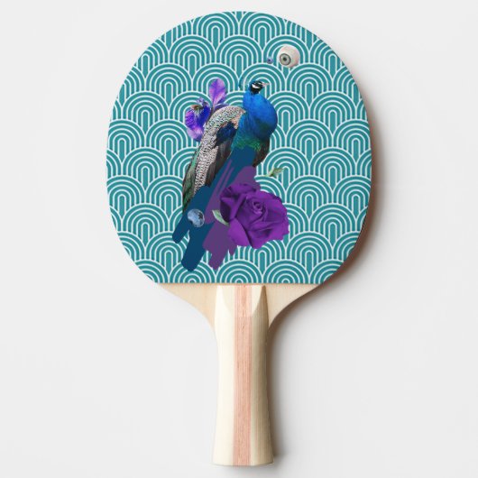Raquette De Ping Pong Oiseau exotique (Devant)