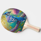 Raquette De Ping Pong Oiseaux Fantastiques Geai Bleu (Côté)