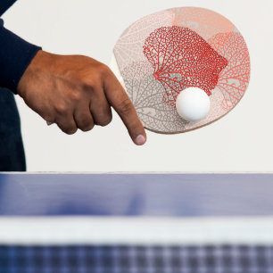 Raquette De Ping Pong Ombre de corail