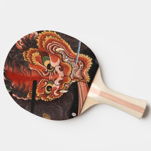 Raquette De Ping Pong Oni et Samurai (Côté)