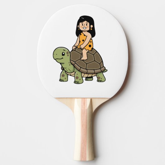 Raquette De Ping Pong Oona et la Tortue (Devant)