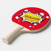 Raquette De Ping Pong OOPS De Cartographie Et SMASH (Devant Angle)