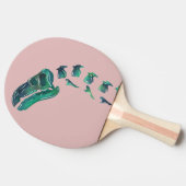 Raquette De Ping Pong Opal Iguanodon Dinosaur (Côté)