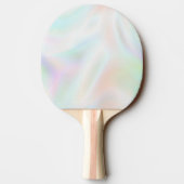 Raquette De Ping Pong Opale Arc-en-ciel Perle Iridescente (Dos)