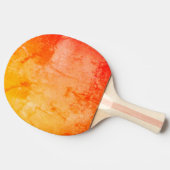 Raquette De Ping Pong Orange désorganisé (Côté)