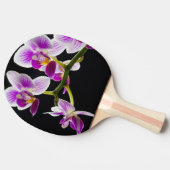 Raquette De Ping Pong Orchidée blanche et violette (Côté)