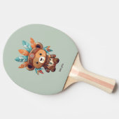 Raquette De Ping Pong Ours amérindien (Côté)