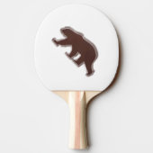 Raquette De Ping Pong Ours Brown (Dos)