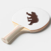 Raquette De Ping Pong Ours Brown (Devant Angle)