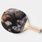 Raquette De Ping Pong Ours de trempage (Côté)