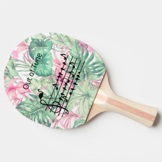 Raquette De Ping Pong Out of Tune Flamingo (Côté)