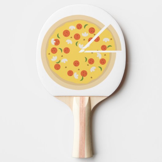 RAQUETTE DE PING PONG PADDAIRES DE PING PING PIZZA (Devant)