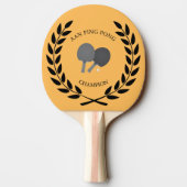 Raquette De Ping Pong Paddle Champion Ping Pong Personnalisé (Dos)