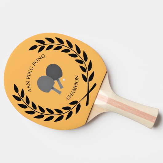 Raquette De Ping Pong Paddle Champion Ping Pong Personnalisé (Côté)