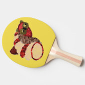 Raquette De Ping Pong Paddle de Chouette (Côté)