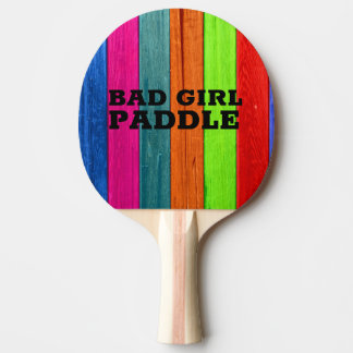 RAQUETTE DE PING PONG PADDLE DE LA PONTE DE LA FILLE