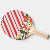 Raquette De Ping Pong Paddle de Noël Ping Pong (Côté)