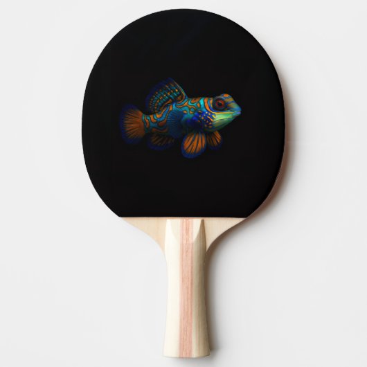 Raquette De Ping Pong Paddle de ping-pong 4 Luxe, Mandarin Dragonet (Devant)