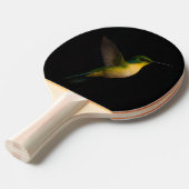 Raquette De Ping Pong Paddle de ping-pong Black 4 Luxe, Colibri volant (Devant Angle)