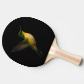 Raquette De Ping Pong Paddle de ping-pong Black 4 Luxe, Colibri volant (Côté)