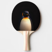 Raquette De Ping Pong Paddle de ping-pong Black 4 Luxe, Empereur Penguin (Devant)