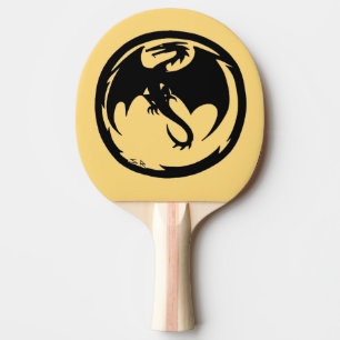 Raquette De Ping Pong Paddle de ping-pong Black Dragon Gold