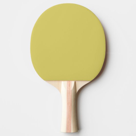 Raquette De Ping Pong Paddle de ping-pong jaune chaud doux (Devant)