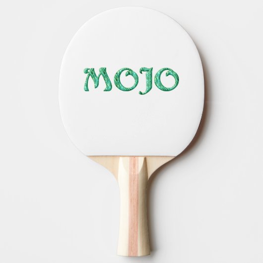 Raquette De Ping Pong Paddle de ping-pong vert mojo (Devant)