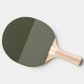 Raquette De Ping Pong Paddle de tennis de table Moss Green Split - Perso (Côté)