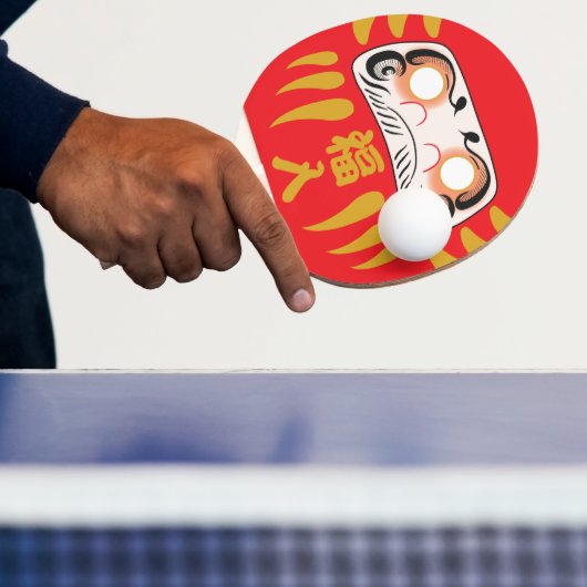 Raquette De Ping Pong Paddle japonais Daruma Ping Pong (Insitu)