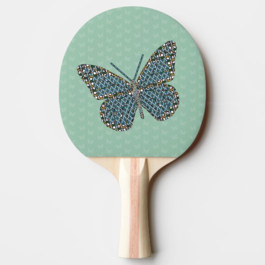 Raquette De Ping Pong Paddle Marocain Monarch Ping Pong (Dos)