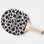 Raquette De Ping Pong Paddle Motif de vache Ping-Pong (Côté)