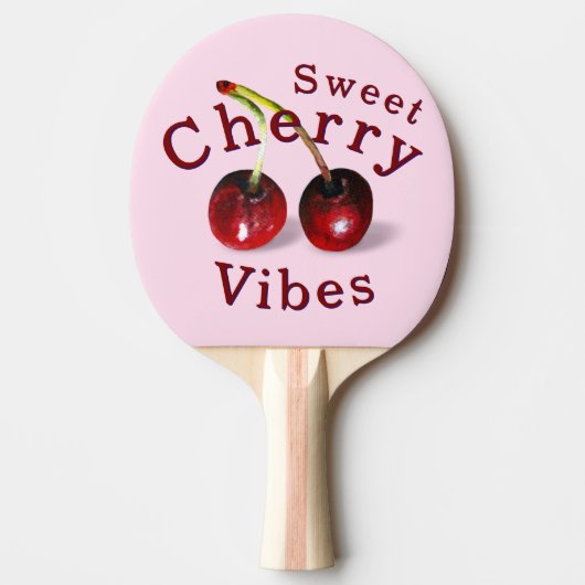 Raquette De Ping Pong Paddle Ping Ping Cherries (Devant)