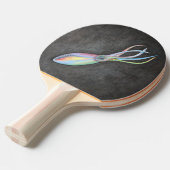 Raquette De Ping Pong Paddle-Ping-Ping de calmar arc-en-ciel (Devant Angle)