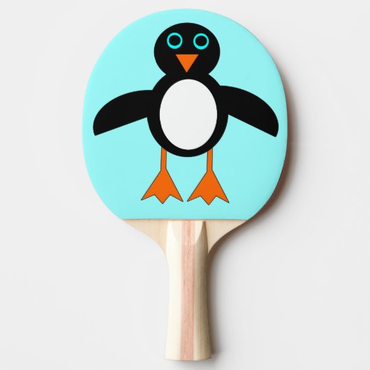 Raquette De Ping Pong Paddle Ping Ping Penguin Cute (Devant)